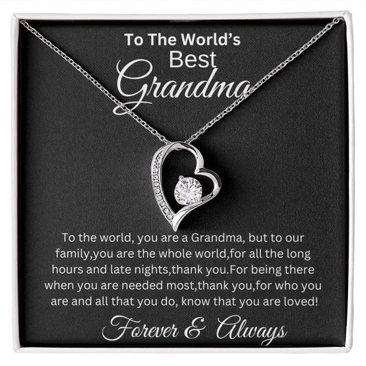 World's Best Grandma, Gift For Mother, Gift For anniversary