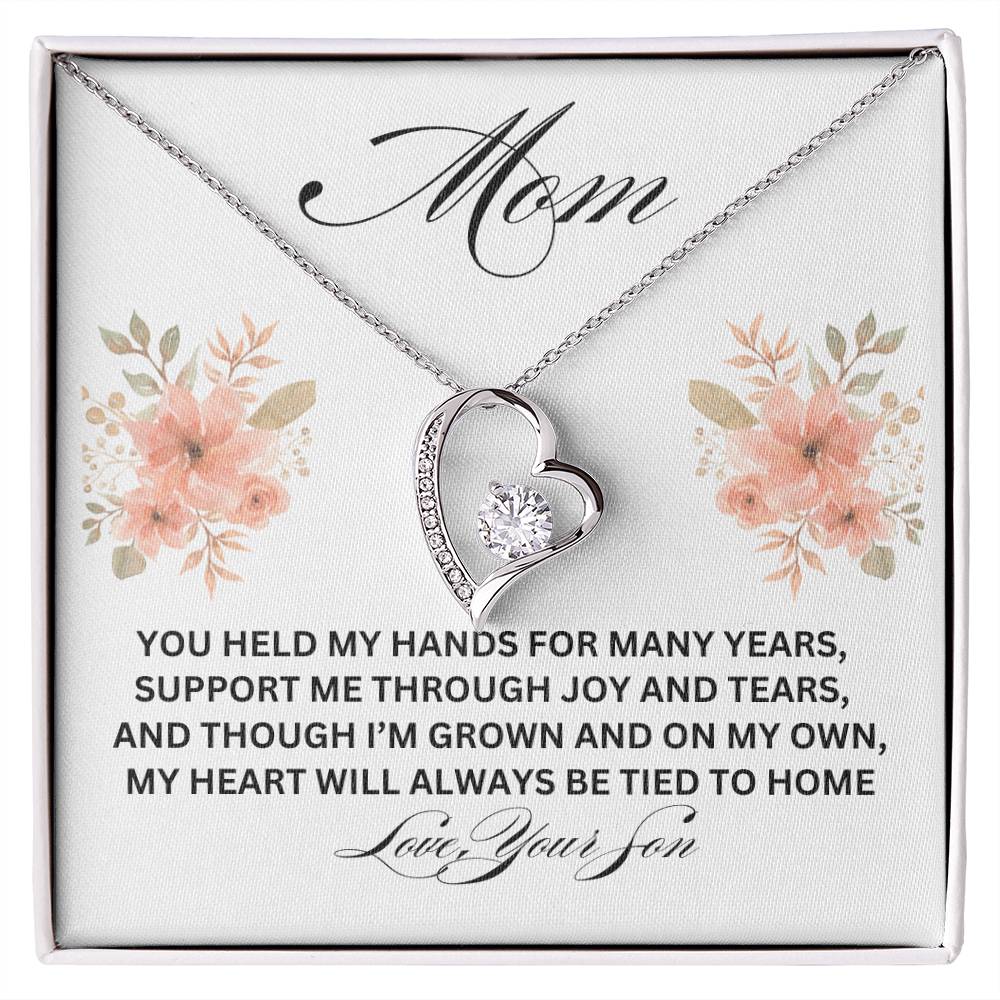 Forever Love necklace, For Mom Wedding/Birthday/Anniversary