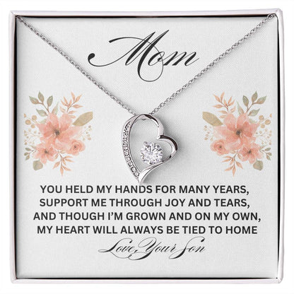 Forever Love necklace, For Mom Wedding/Birthday/Anniversary