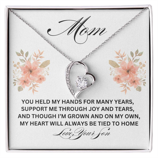Forever Love necklace, For Mom Wedding/Birthday/Anniversary