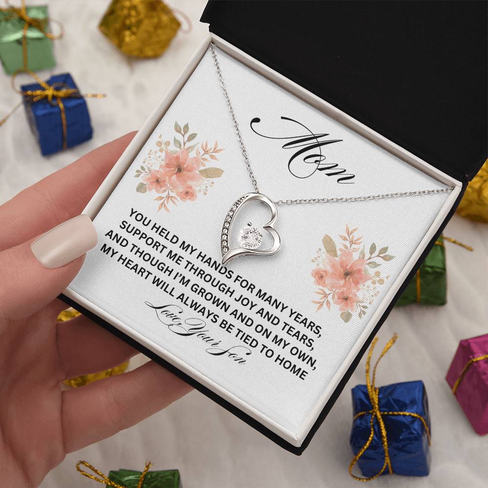 Forever Love necklace, For Mom Wedding/Birthday/Anniversary