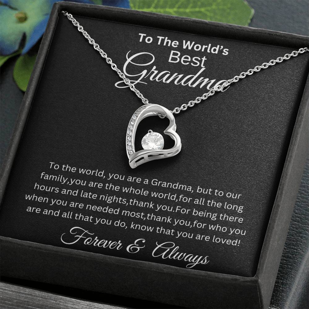 World's Best Grandma, Gift For Mother, Gift For anniversary