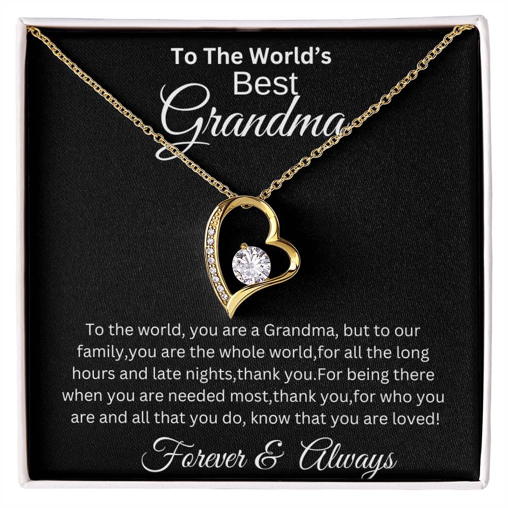 World's Best Grandma, Gift For Mother, Gift For anniversary