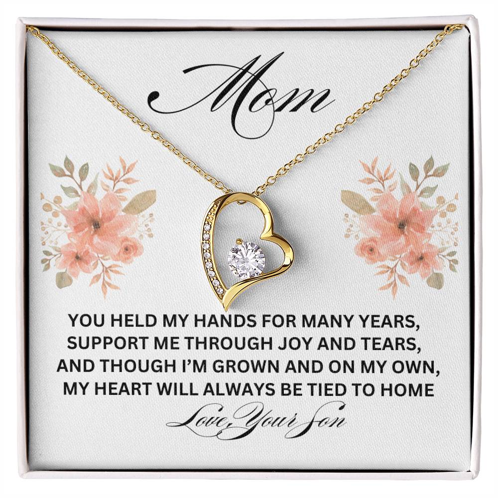 Forever Love necklace, For Mom Wedding/Birthday/Anniversary