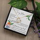 To My Beautiful Mom Necklace  With Blessing Card      Mom Party Gift