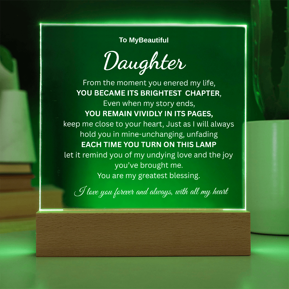 To My Daughter / Brightest Chapter
