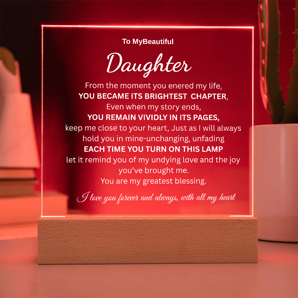 To My Daughter / Brightest Chapter