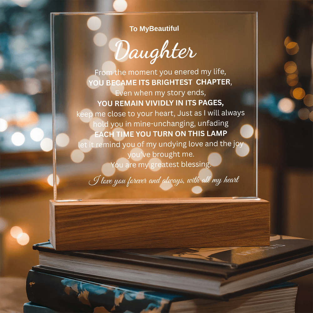 To My Daughter / Brightest Chapter
