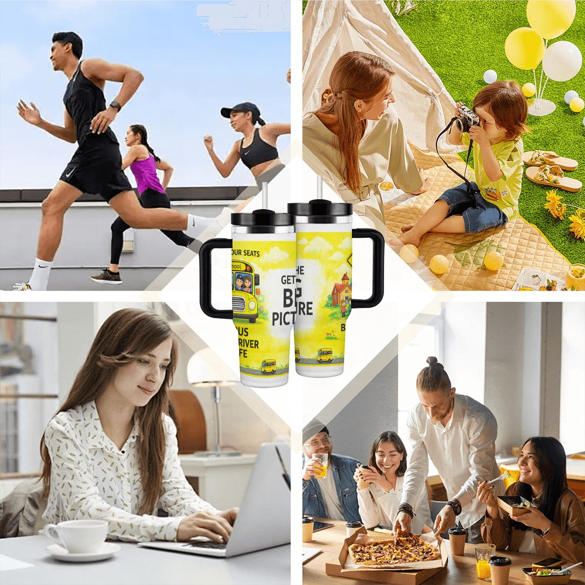 Bus Driver Life 40oz Tumbler – Get The Big Picture