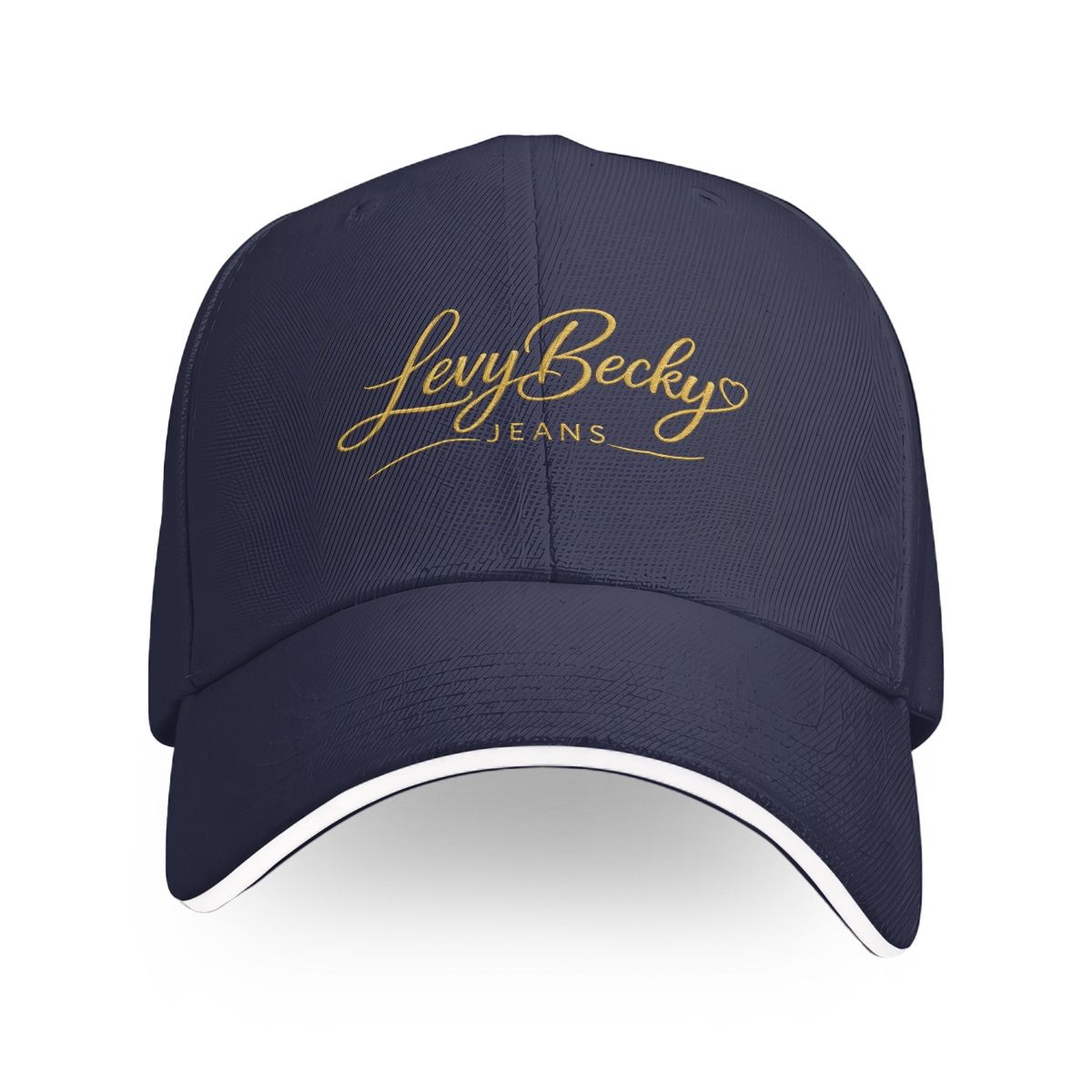 LevyBecky Signature Luxe Cap – Black Gold